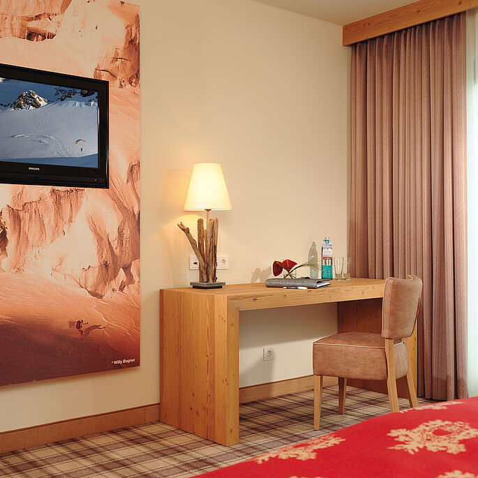 Premiumzimmer Schreibtisch