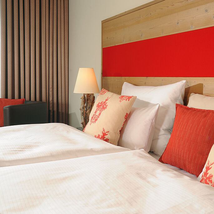 Premiumzimmer Bett